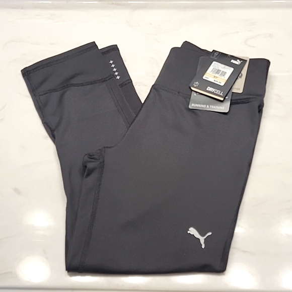 Black Puma athletic pants Size Small NWT - Picture 1 of 11